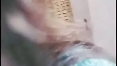 Beautiful wife shows boobs on video call to ex-lover