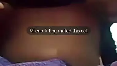 Famous mallu girlfriend boobs show on video call