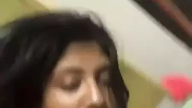 Moaning GF video call to boyfriend to show fingering