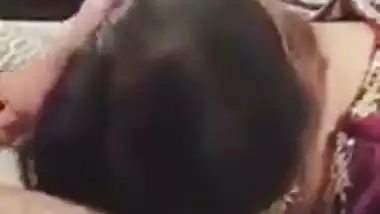 Bahu makes her Sasur happy with a desi blowjob