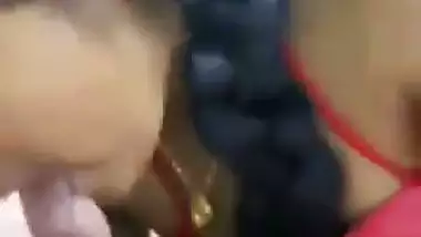 Cock sucking wife wears sexy lingerie to seduce husband