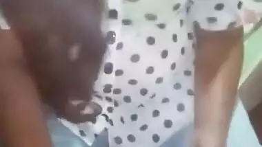 Desi aunty smocking in the room