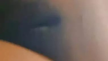 Indian wife shaved pussy rubbing in nude video making