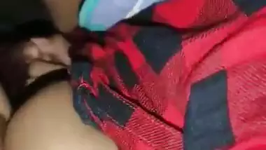 Young newly married BD couple boob sucking sex video