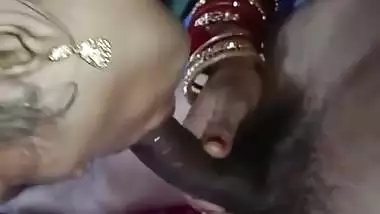 Blowing big dick by horny desi bhabhi to satisfy devar