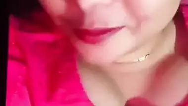 Huge round boobs bhabhi from Kolkata does nude call