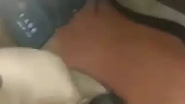 Stepsister sucking big dick of brother in incest sex clip