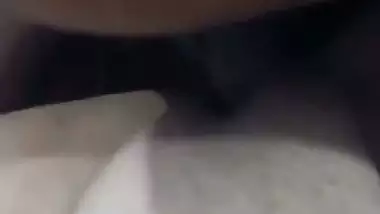 Nephew fucks his aunt’s shaved pussy in desi xxx MMS