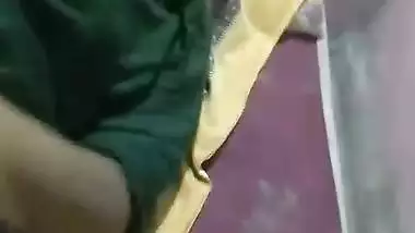 Shy GF hairy pussy capture by boyfriend before sex