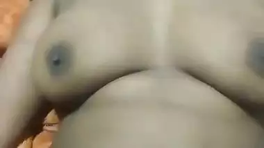 Desi porn of a village lady taking a big ass in her ass