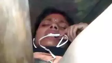 Desi using chapati rod dildo to masturbate