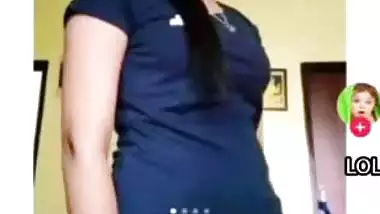 Wife naked boobs sucking by husband before sex