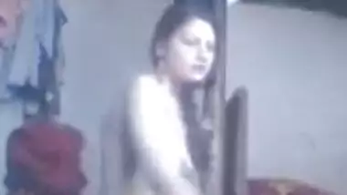 kashmir gal stripes salwar full nude show to bf mms part 2