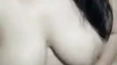 Self-isolated Indian girl has no choice but to play with pussy