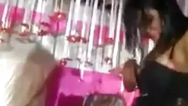 Indian girl very hot stage dance