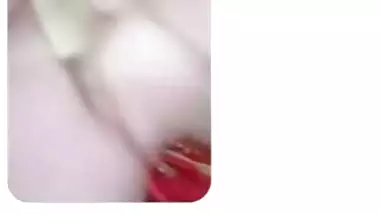 Video call nude show of sexy Indian girlfriend MMS