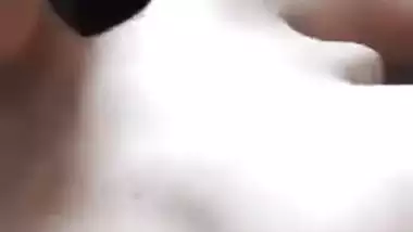 Big boobed Indian aunty naked solo