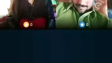 Very cute girl video call
