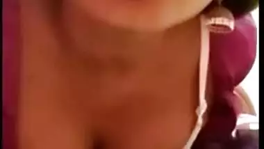 Desi Beautiful Girl Showing Her Boob on Imo video call-3
