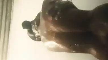 Maya chechi bathing video