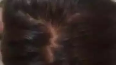 Desi couple handjon in bathroom