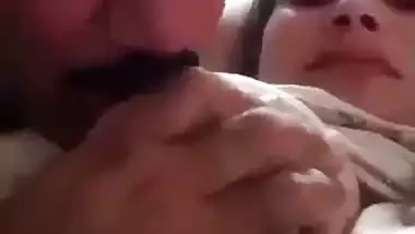 Desi boobs sucking video of a big boob lady and her lover