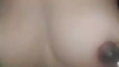 Village girl strips clothes and fingers her pussy heavily